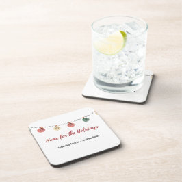 Kerst coaster bier onderzetter