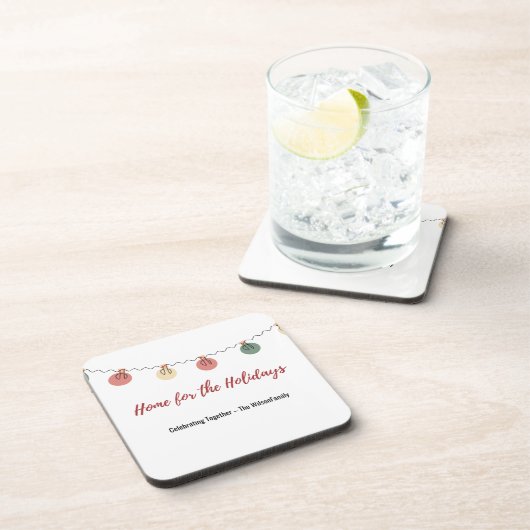 Kerst coaster bier onderzetter (Rechterzijde)