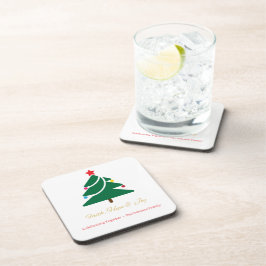 Kerst Coaster Bier Onderzetter
