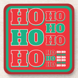 Kerst coaster. drank coaster bier onderzetter