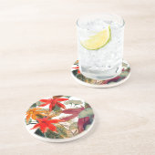 Kerst coaster zandsteen onderzetter (Zijkant)
