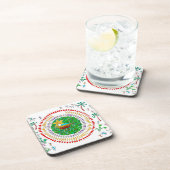 Kerst Coasters Bier Onderzetter (Rechterzijde)