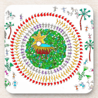 Kerst Coasters Bier Onderzetter