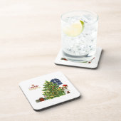 Kerst Coasters Bier Onderzetter (Rechterzijde)