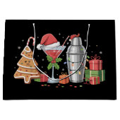 Kerst Cocktail Espresso Martini Drink Feest Groot Cadeauzakje (Voorkant)
