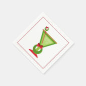 Kerst Cocktail Servet (Hoek)
