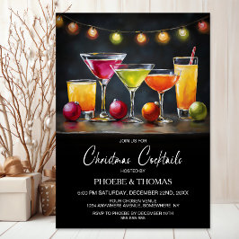 Kerst Cocktailparty Kaart
