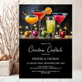 Kerst Cocktailparty Kaart