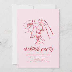 Kerst Cocktailparty Uitnodiging