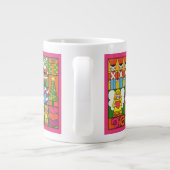 Kerst Collage Grote Koffiekop (Achterkant)