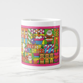 Kerst Collage Grote Koffiekop