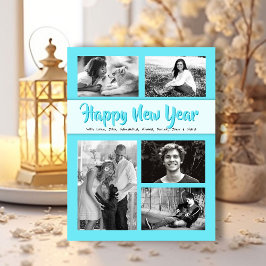Kerst collage Kerstmis Nieuwjaar Ansichtkaart Briefkaart