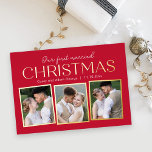 Kerst Collage REAL FOLIE Vakantie Fotokaart Folie Feestdagenkaart<br><div class="desc">Viel de afstuderen in je leven in stijl! Ontworpen door: Berry Berry Sweet (www.berryberrysweet.com) Bezoek onze website voor moderne en stijlvolle uitnodigingen,  aankondigingen en persoonlijke cadeaus.</div>