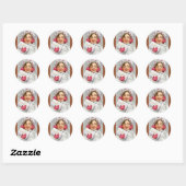 Kerst Collectie Victoriaans Meisje Stickers (Vel)