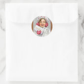 Kerst Collectie Victoriaans Meisje Stickers (Tas)