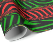 Kerst Complotstreep Cadeaupapier (Rol Hoek)