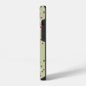 Kerst Confetti Polka Dot Schattigee iPhone Case Hoesje (Linkerkant)