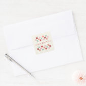 Kerst Controlebord Enveloppe Sluitzegel Sticker - (Envelop)