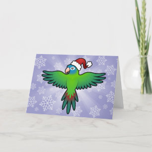 Kerst Conure / Lorikeet / Parrot Feestdagen Kaart