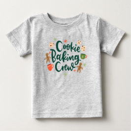 Kerst Cookie Crew Vakantie Bakken T-shirt