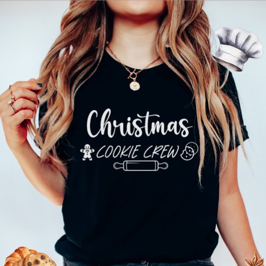Kerst Cookie Crew Vrouwen T-shirt