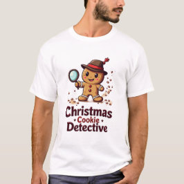 Kerst Cookie Detective T-Shirt