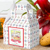 Kerst Cookie Exchange Gepersonaliseerde Box Bedankdoosjes