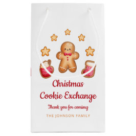 Kerst Cookie Exchange Leuke peperkoek man Klein Cadeauzakje