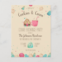 Kerst Cookie Exchange Party Budget Uitnodiging
