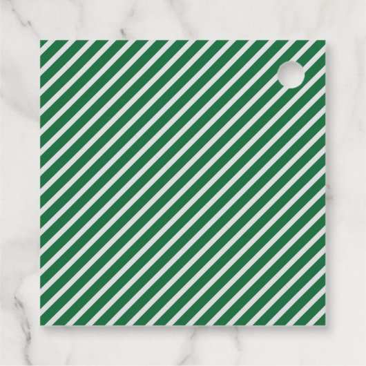 Kerst Cookie Exchange Party Feestelijk Groen Bedankjes Labels (Achterkant)