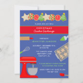 KERST COOKIE EXCHANGE PARTY KAART (Voorkant)