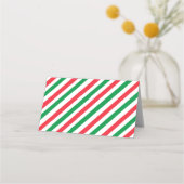 Kerst Cookie Exchange Party Voedseltenten Plaatskaartje (Achterkant)