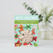 Kerst Cookie Kaarten, Gepersonaliseerde Gifting Ka Kaart (Staand voorkant)