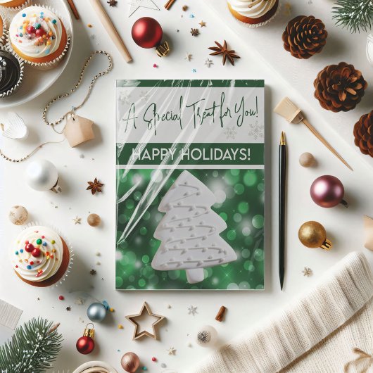 Kerst Cookie Kaarten, Gepersonaliseerde Gifting Ka Kaart