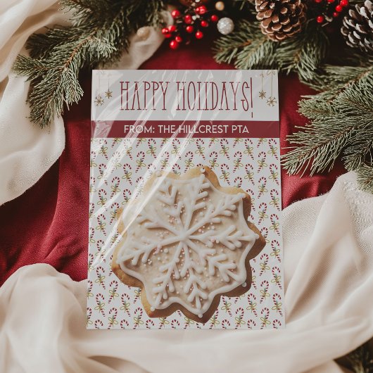 Kerst Cookie Kaarten, Gepersonaliseerde Gifting Ka Kaart