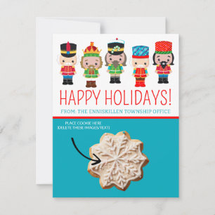 Kerst Cookie Kaarten, Gepersonaliseerde Gifting Ka Kaart