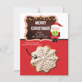 Kerst Cookie Kaarten, Gepersonaliseerde Gifting Ka Kaart
