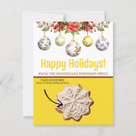 Kerst Cookie Kaarten, Gepersonaliseerde Gifting Ka Kaart