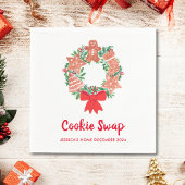 Kerst Cookie Swap servetten