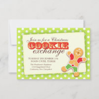 Kerst Cookie uitwisseling & etiquette uitnodiging