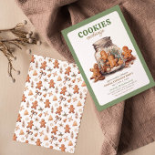 Kerst cookie uitwisseling uitnodiging Vakantie Par