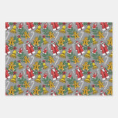 Kerst Cookie Wrapping Papier Set Inpakpapier Vel (Voorkant 3)