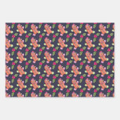 Kerst Cookie Wrapping Papier Set Inpakpapier Vel (Voorkant 2)