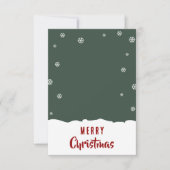 Kerst Cookies Verpakking Feestelijke Display Kaart (Voorkant)