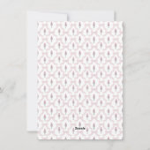 Kerst Coquette Notenkraker Grandmillennial Feestdagenkaart (Achterkant)