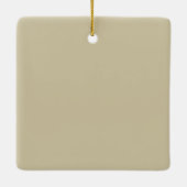 Kerst Coquettes Rood Groene Bow Xmas Seizoen Meisj Keramisch Ornament (Achterkant)