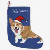 Kerst Corgi Kleine Kerstsok (Voorkant)
