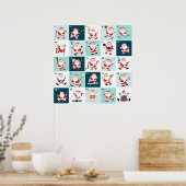 Kerst Countdown Adventkalender Poster (Keuken)