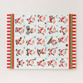 Kerst Countdown Sporten Legpuzzel (Horizontaal)