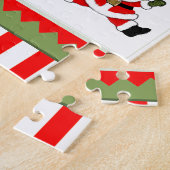 Kerst Countdown Sporten Legpuzzel (Zijkant)